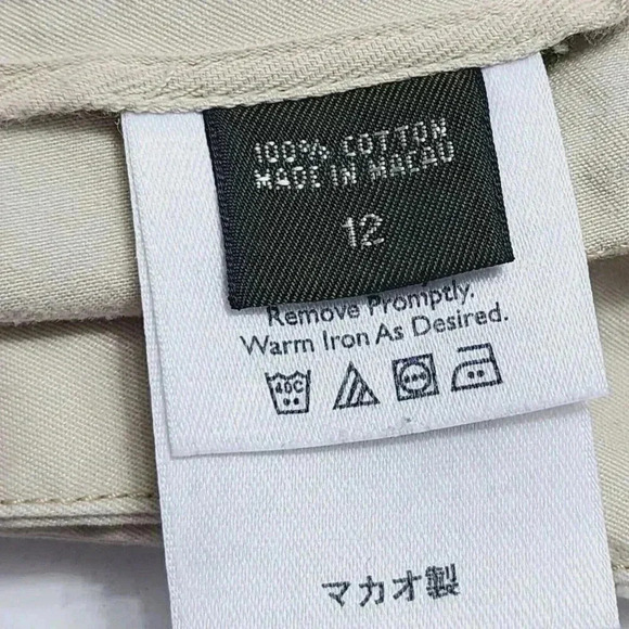 Eddie Bauer Women's Vashon Fit Khaki Crop Pants Size 12 ' 11CT - Picture 5 of 6